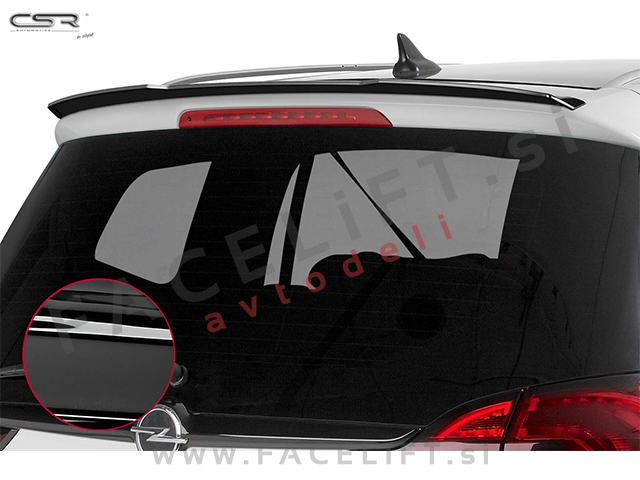 Opel Zafira Tourer / (11-19) / strešni spojler / črni (sijaj) Opel Zafira Tourer / (11-19) / strešni spojler / črni (sijaj)