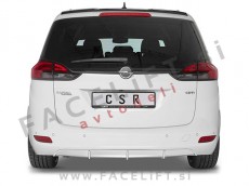 Opel Zafira Tourer / (11-19) / strešni spojler / črni (sijaj)