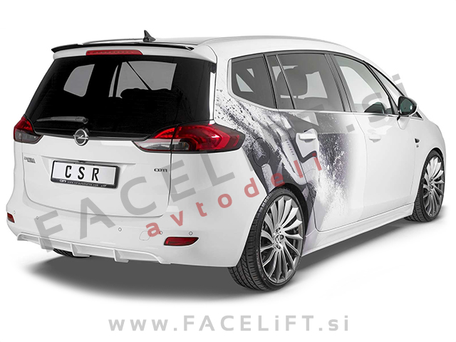 Opel Zafira Tourer / (11-19) / strešni spojler / črni (sijaj)