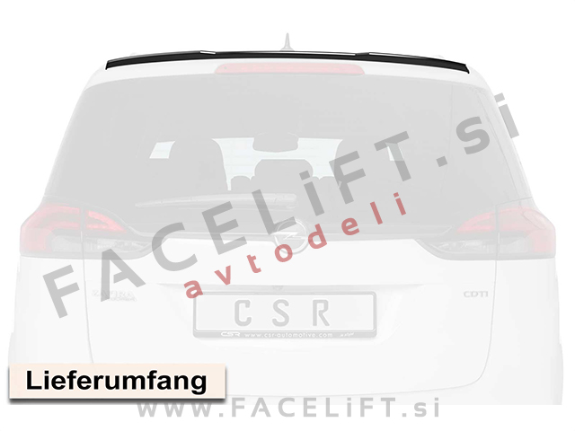 Opel Zafira Tourer / (11-19) / strešni spojler / karbon (sijaj) Opel Zafira Tourer / (11-19) / strešni spojler / karbon (sijaj)