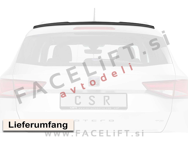 Seat Ateca / (16- ) / strešni spojler / karbon (sijaj)