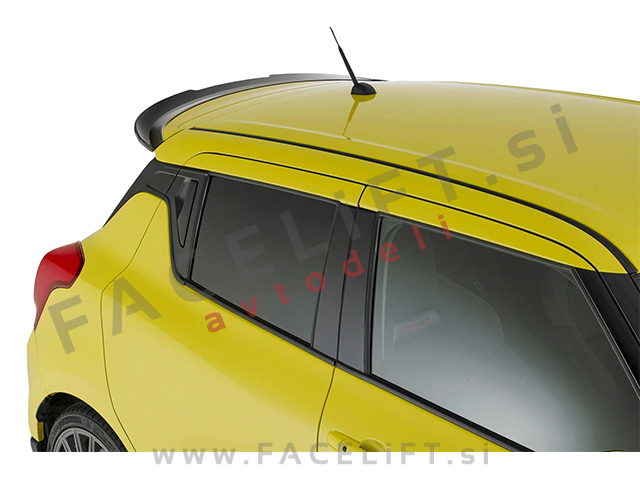 Suzuki Swift Sport / (17- ) / strešni spojler / črni (mat)