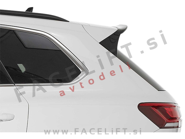 VW Touareg / CR (18- ) / strešni spojler / črni (mat)