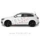VW Touareg / CR (18- ) / strešni spojler / črni (sijaj)