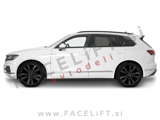 VW Touareg / CR (18- ) / strešni spojler / karbon (sijaj)