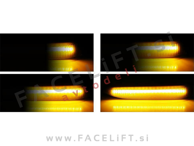 BMW 7 E65 E66 01-08 dinamični bočni LED smerniki