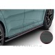 VW Polo / AW (17- ) / pragovi / črni (mat)