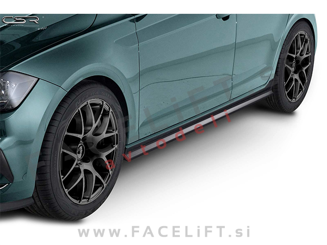 VW Polo / AW (17- ) / pragovi / črni (sijaj) VW Polo / AW (17- ) / pragovi / črni (sijaj)
