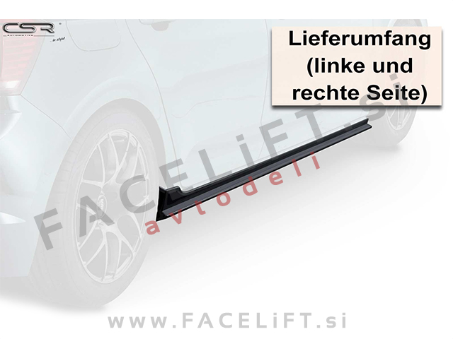 VW Polo / AW (17- ) / pragovi / karbon (sijaj)