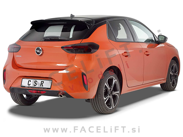 Opel Corsa F GS-Line / (19- ) / strešni spojler / črni (mat)