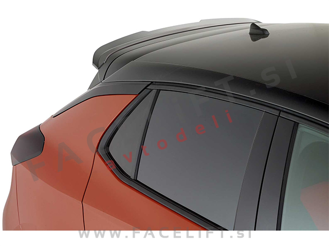 Opel Corsa F GS-Line / (19- ) / strešni spojler / črni (mat)
