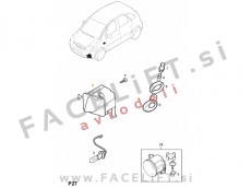 Opel Meriva A / X03 (03-05) / meglenka / leva