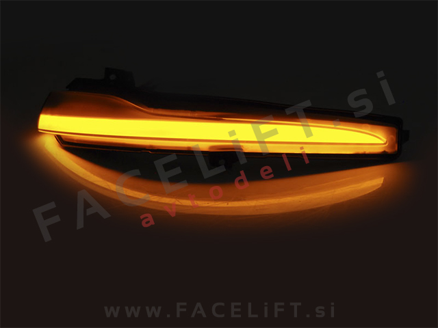 Mercedes GLC X253 15-22 dinamični LED smerniki bočnih ogledal DTS