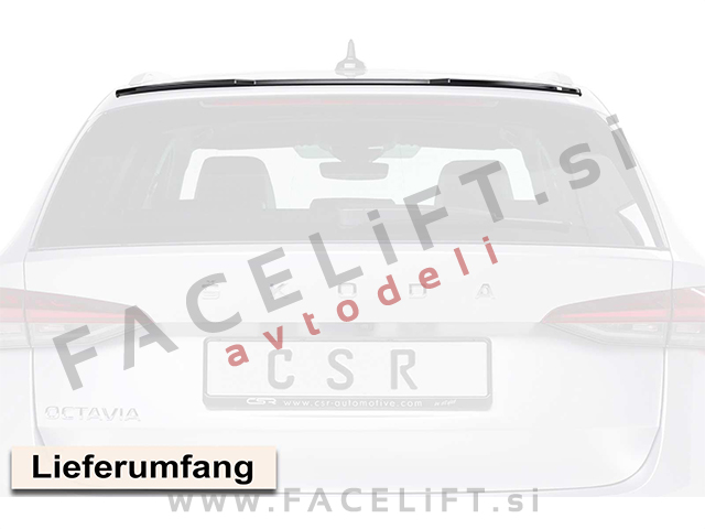 Škoda Octavia Karavan / NX (20- ) / strešni spojler / črni (sijaj)