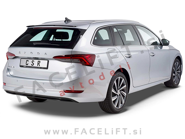 Škoda Octavia Karavan / NX (20- ) / strešni spojler / karbon (sijaj)