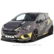 Opel Corsa E OPC / (14-19) / podaljšek sprednjega odbijača / črni (sijaj)