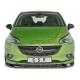 Opel Corsa E OPC Line / (14-19) / podaljšek sprednjega odbijača / črni (mat)