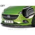 Opel Corsa E OPC Line / (14-19) / podaljšek sprednjega odbijača / črni (mat)