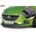 Opel Corsa E OPC Line / (14-19) / podaljšek sprednjega odbijača / karbon (sijaj)