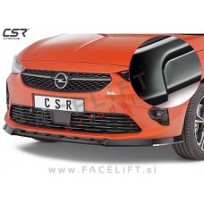 Opel Corsa F GS-Line / (19- ) / podaljšek sprednjega odbijača / črni (mat)