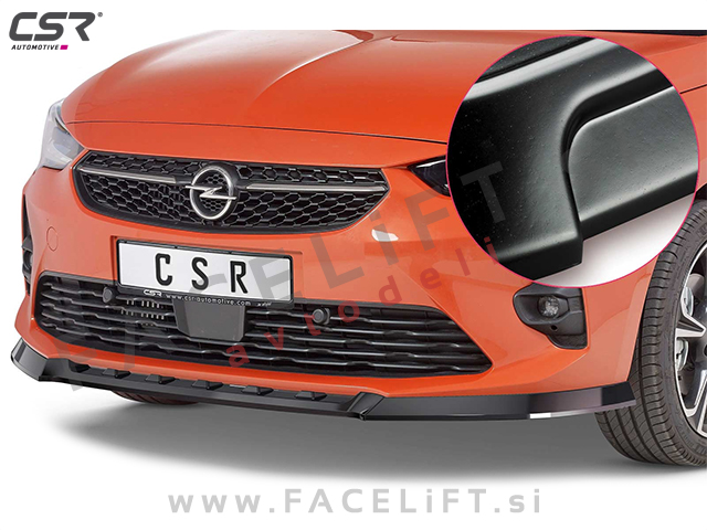 Opel Corsa F GS-Line / (19- ) / podaljšek sprednjega odbijača / črni (mat) Opel Corsa F GS-Line / (19- ) / podaljšek sprednjega odbijača / črni (mat)