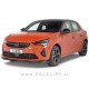 Opel Corsa F GS-Line / (19- ) / podaljšek sprednjega odbijača / črni (mat)