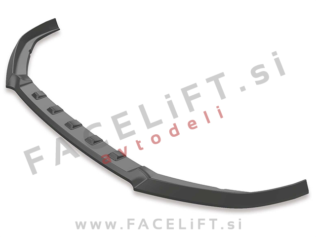 Opel Corsa F GS-Line / (19- ) / podaljšek sprednjega odbijača / črni (mat)