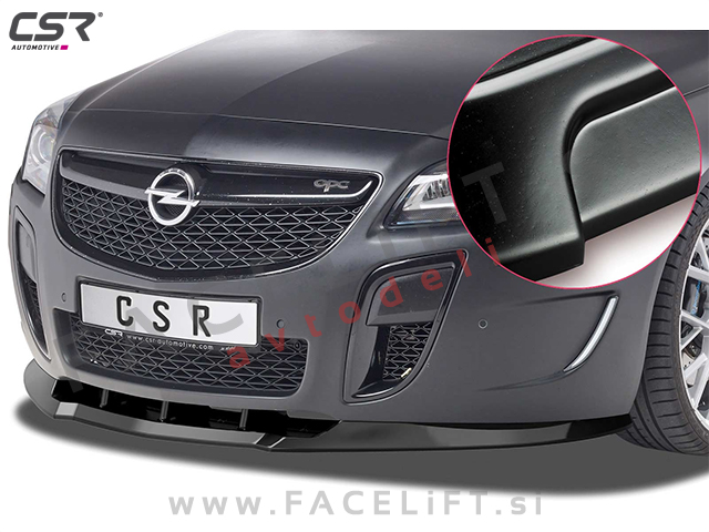 Opel Insignia OPC / G09 (13-17) / podaljšek sprednjega odbijača / črni (mat)