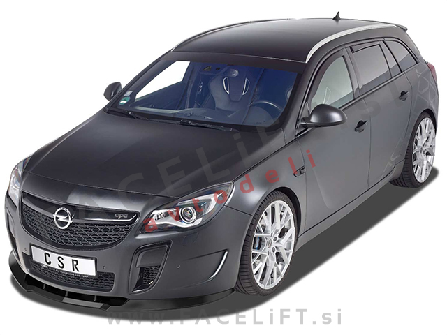 Opel Insignia OPC / G09 (13-17) / podaljšek sprednjega odbijača / črni (sijaj)