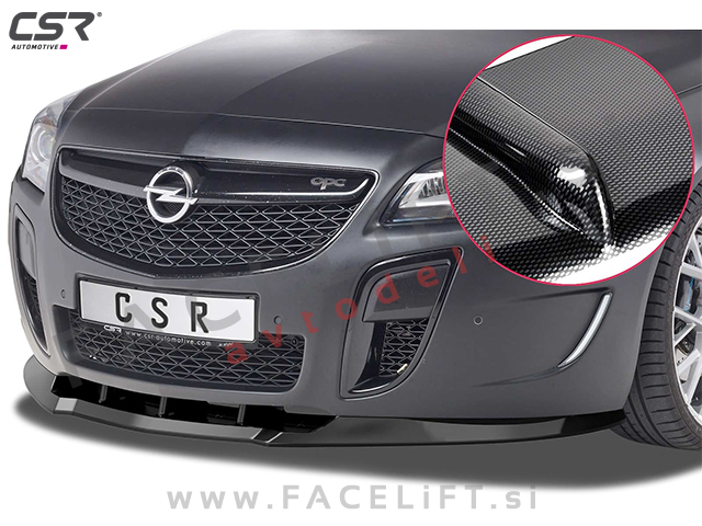 Opel Insignia OPC / G09 (13-17) / podaljšek sprednjega odbijača / karbon (sijaj)