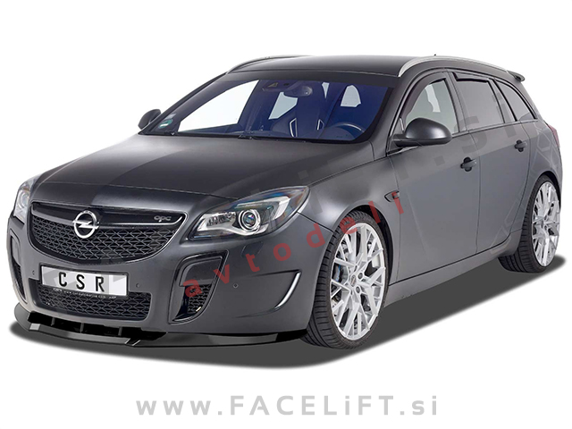 Opel Insignia OPC / G09 (13-17) / podaljšek sprednjega odbijača / karbon (sijaj)