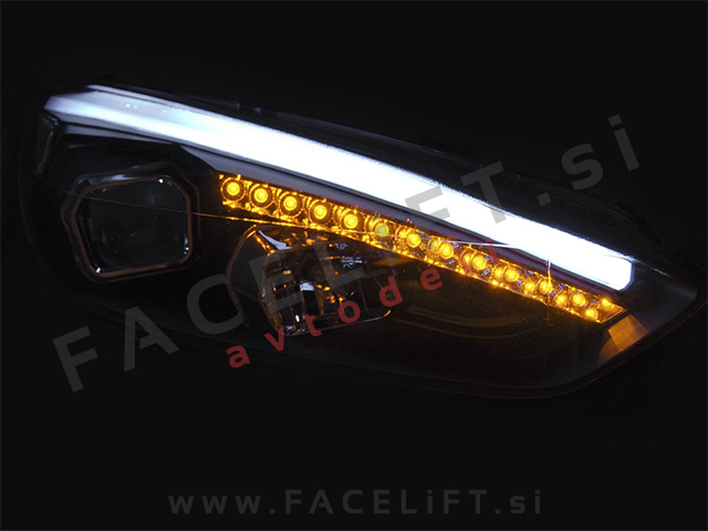 Ford Focus 3 15-18 žarometi DRL