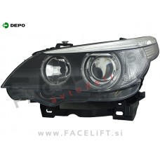 BMW 5 E60 E61 03-05 bi-xenon žaromet levi