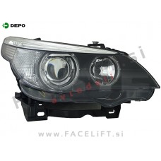BMW 5 E60 E61 03-05 bi-xenon žaromet desni