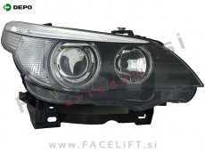 BMW 5 E60 E61 03-05 bi-xenon žaromet desni
