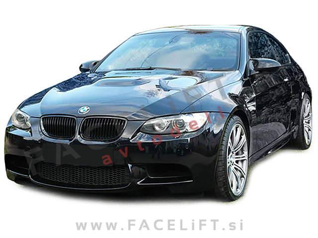 BMW 3 E92 E93 LCI 10-13 ledvičke črne (sijaj)