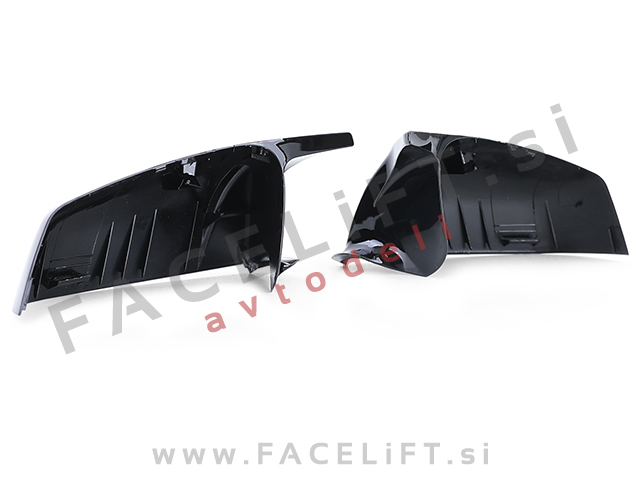 BMW 6 / E63 E64 (04-10) / pokrovi ogledal / M6 izgled / črni (sijaj)