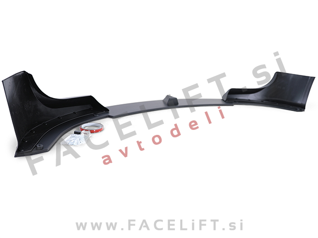 BMW 5 E60 E61 M 03-10 podaljšek sprednjega odbijača črni (mat)