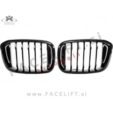 BMW X3 G01 17-21 ledvičke črne (sijaj)