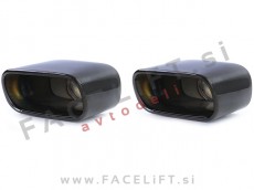 BMW X5 E53 99-06 nastavki za izpuh črni sijaj