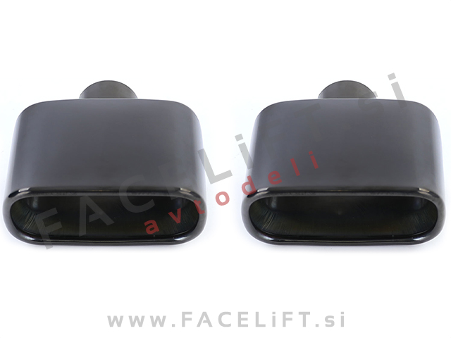 BMW X5 E53 99-06 nastavki za izpuh črni sijaj