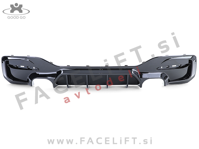 BMW 1 F20 F21 LCI 15-19 difuzor M-Performance črni (sijaj) BMW 1 F20 F21 LCI 15-19 difuzor M-Performance črni (sijaj)