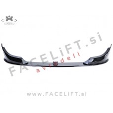 BMW 5 E60 E61 M 03-10 podaljšek sprednjega odbijača črni (sijaj)