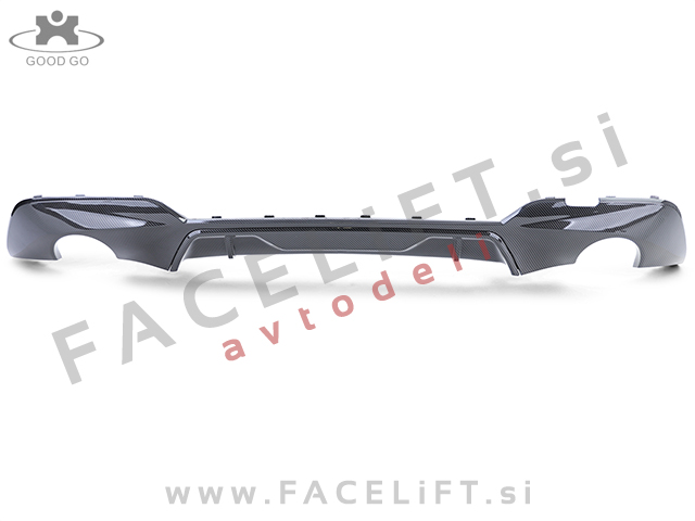 BMW 3 / G20 M (18- ) / difuzor / M-Performance / karbon (sijaj)