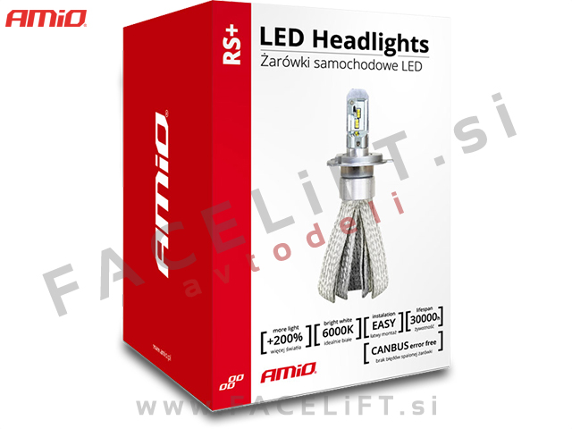 LED kit H15 50W (7000lm) 6000K Philips Luxeon Z ES RS+ CANBUS 12V 24V