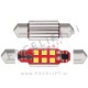 LED žarnica C5W 6x LED (3030) CANBUS 36mm 12V