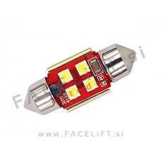 LED žarnica C5W 4x LED (3030) CANBUS 31mm 12V