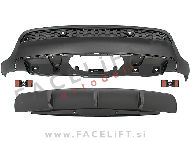 BMW X6 E71 08-14 difuzor M-Performance BMW X6 E71 08-14 difuzor M-Performance