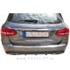 Mercedes C Karavan S205 14- zaščita zadnjega odbijača srebrna (mat)