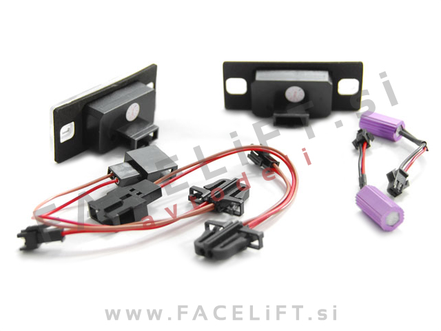 VW Jetta 98-05 LED osvetlitev registrske tablice z ohišjem